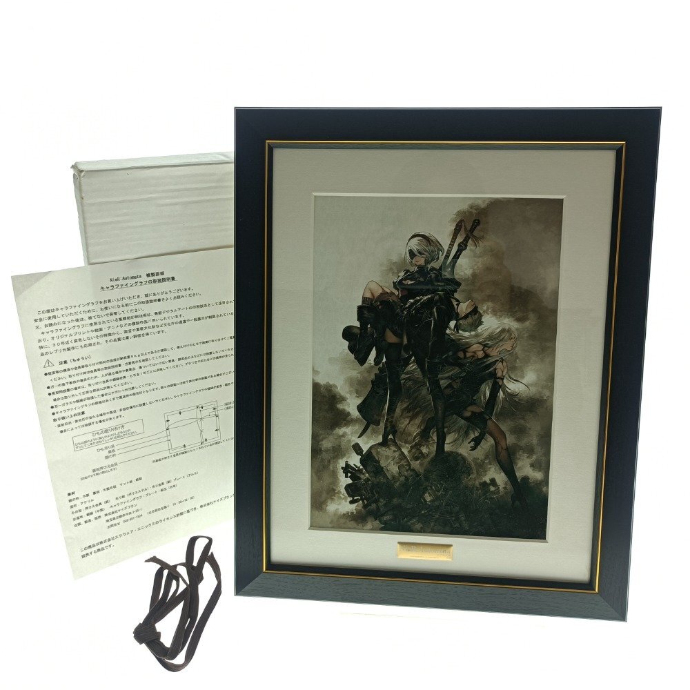 NieR:Automata 複製原画 キャラファイングラフ(シリアルナンバー付) NieR : Automata ニーアオートマタ 複製原画 キャラ ファイングラフ