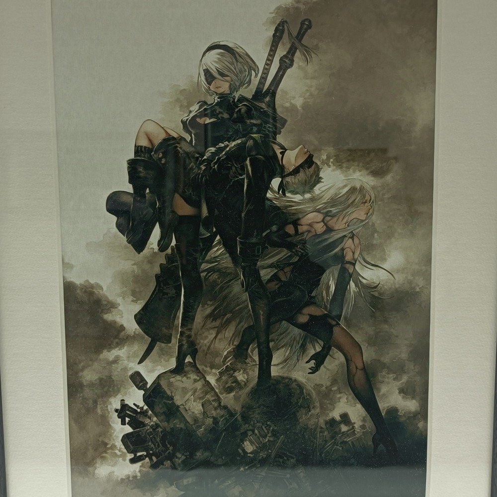 NieR : Automata ニーアオートマタ 複製原画 キャラ ファイングラフ