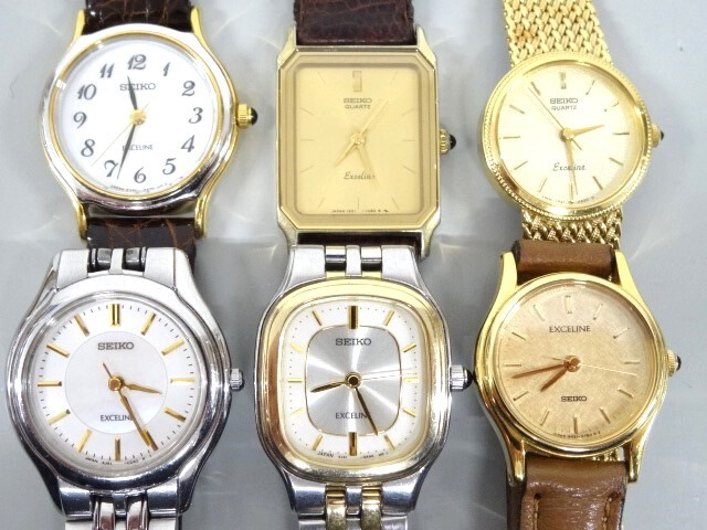 ジャンク 6点セット まとめて SEIKO セイコー Exceline エクセリーヌ