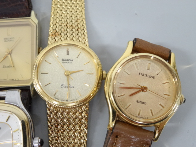 ジャンク 6点セット まとめて SEIKO セイコー Exceline エクセリーヌ