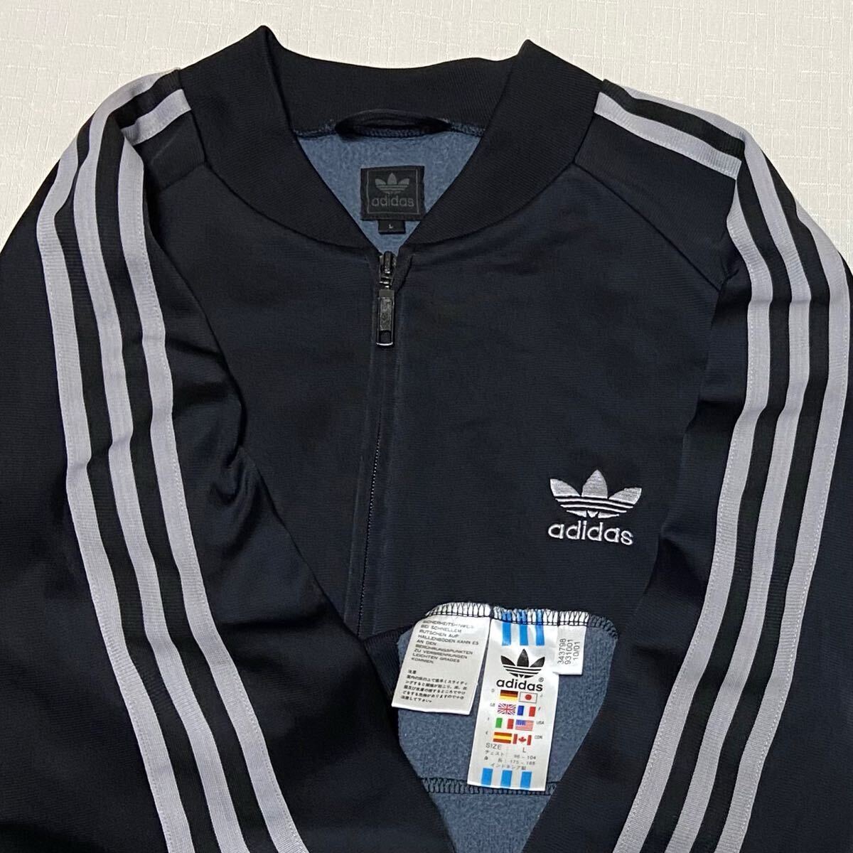レア色 adidas オリジナルス 黒 グレー ATP ビンテージ 復刻 トラック