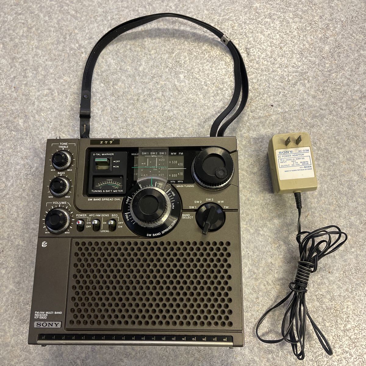 SONY ICF-5900 ラジオ 動作確認済_7