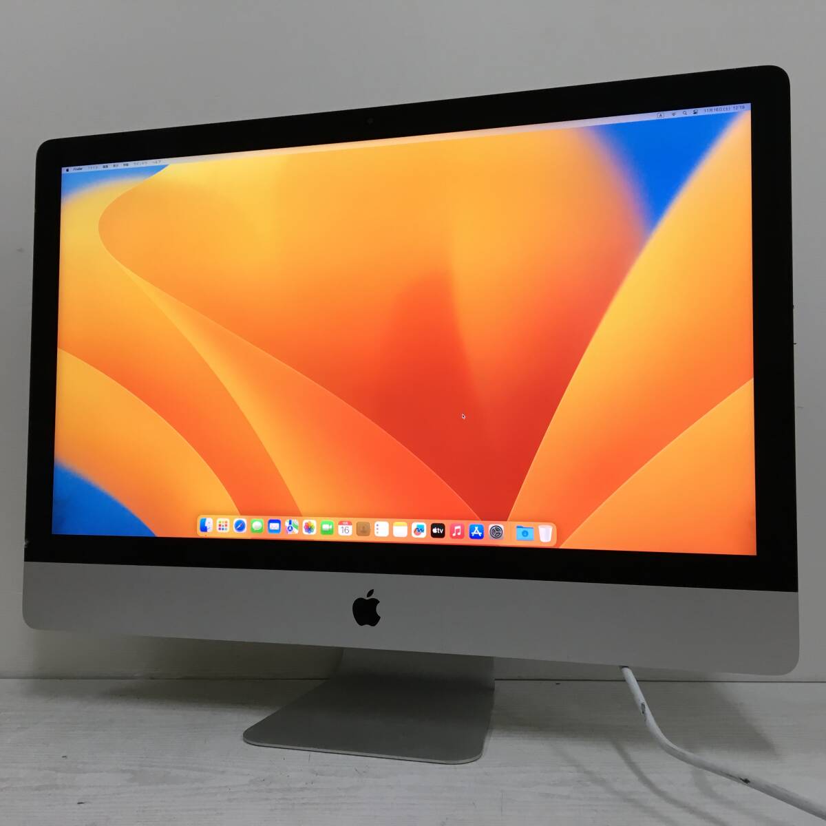 K80707327 Apple iMac A1419 1点 (CPU i7-7700K/メモリ 32GB/SSD 500GB