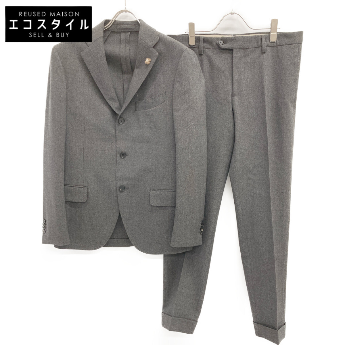 LARDINI JI801AQ ラルディーニ ネイビー 0 LARDINI（ラルディーニ 