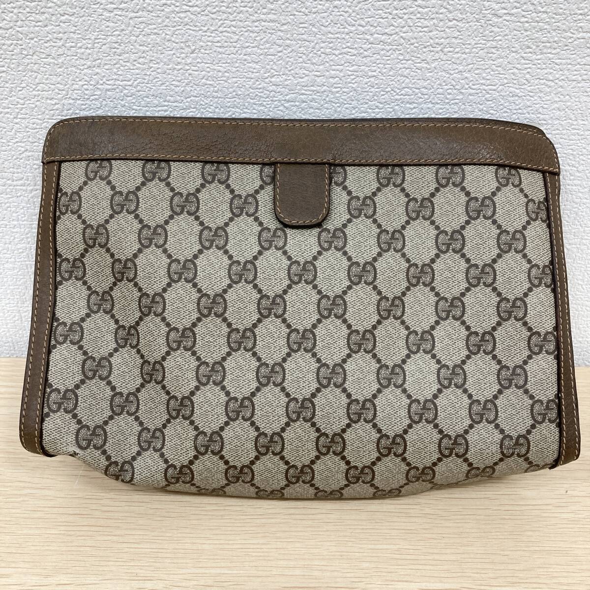 GUCCI グッチ オールドグッチ シェリーライン 89 01 033 GG柄 クラッチ