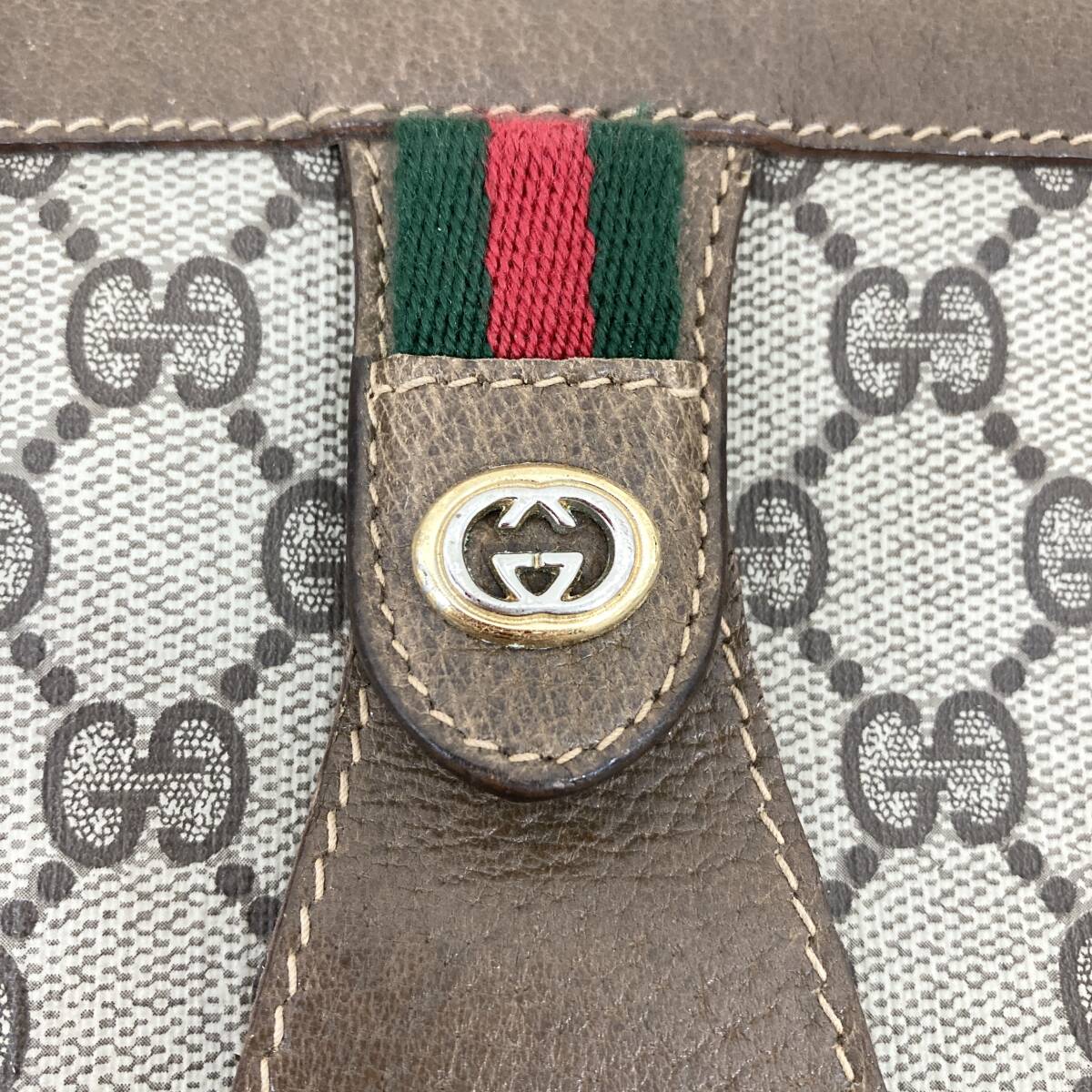GUCCI グッチ オールドグッチ シェリーライン 89 01 033 GG柄 クラッチ