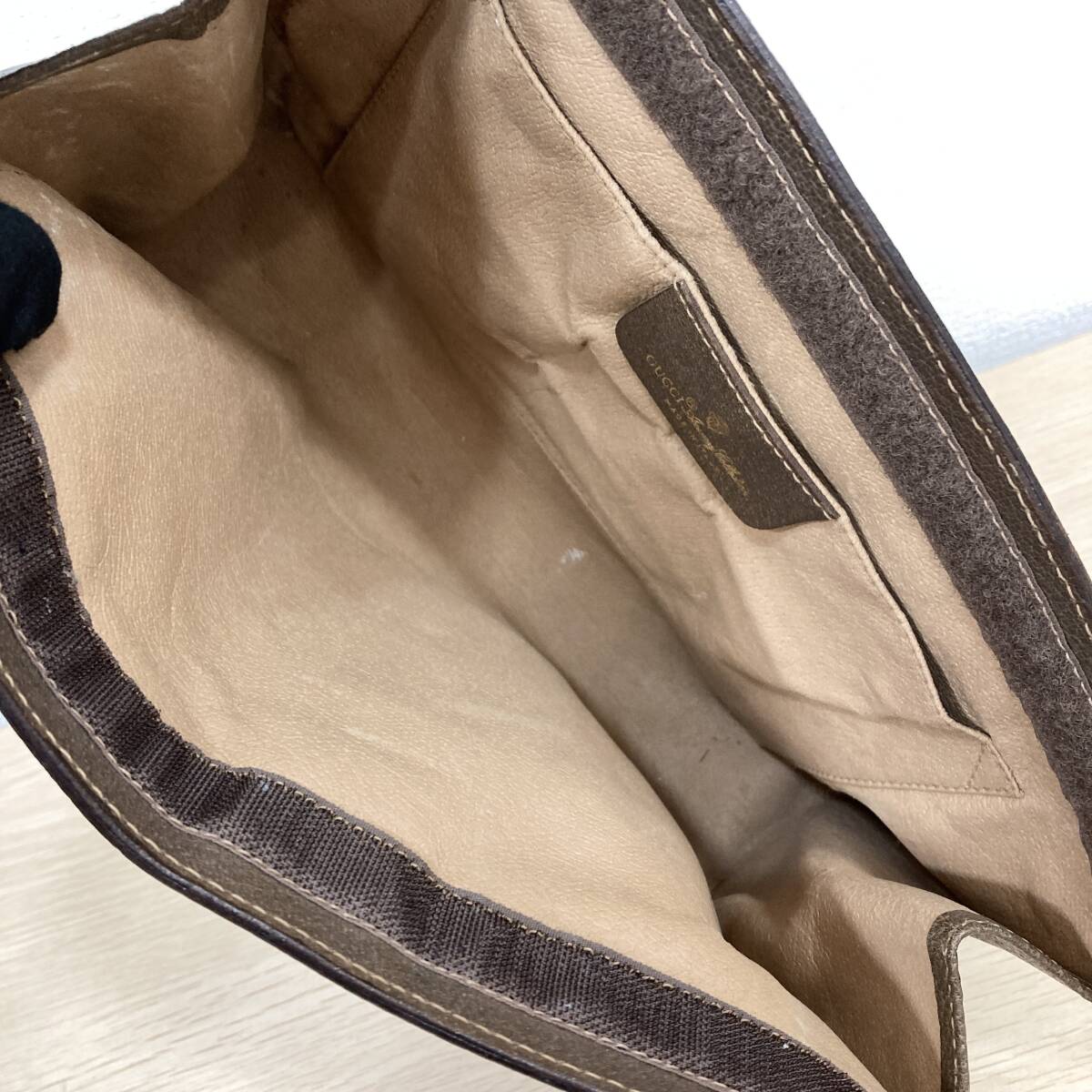 GUCCI グッチ オールドグッチ シェリーライン 89 01 033 GG柄 クラッチ