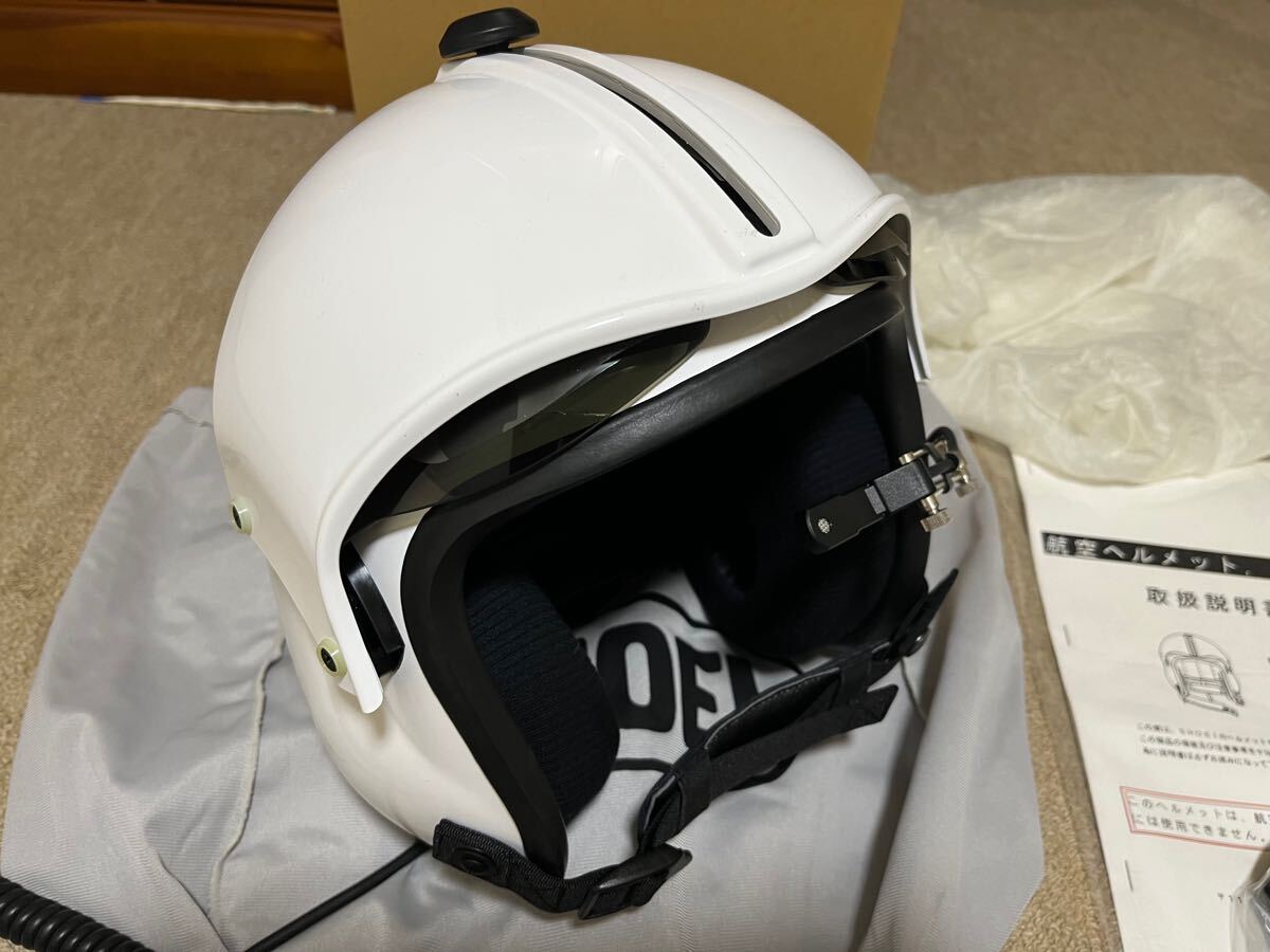 未使用品/SHOEI/航空ヘルメット/FHG-5/シングルバイザー/付属品多数