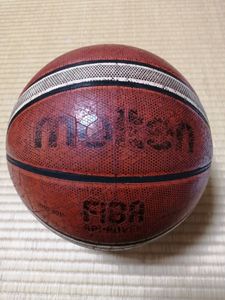 中古品 バスケットボール 7号 天然皮革製 12面体「molten BGL7X GL7X」(検) molten モル