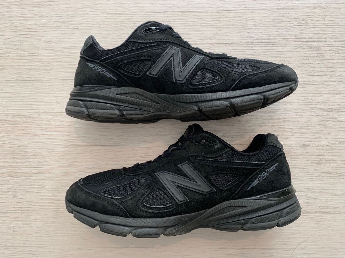 27cm new balance m990 bb4 トリプルブラック 990 v4 v5 v6 jj4 