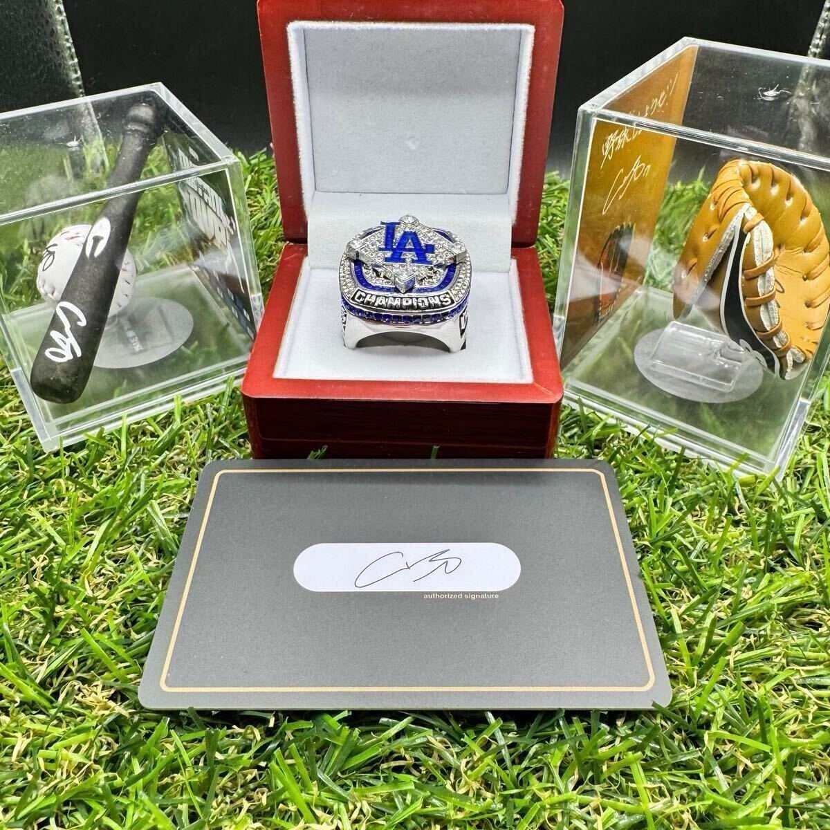 非売品 ドジャース 大谷翔平 2024チャンピオンリング 50/50CLUB