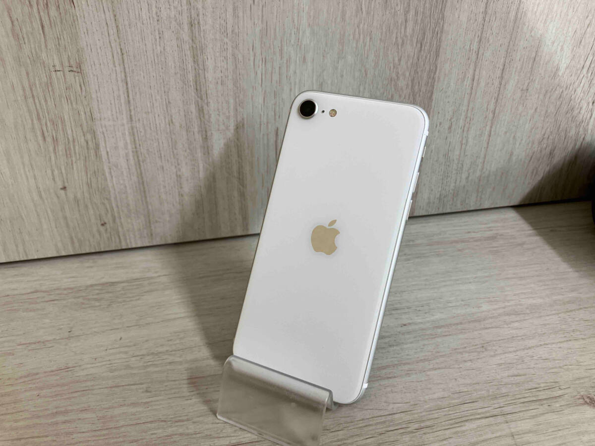 ジャンク】 MHGX3J/A iPhone SE(第2世代) 256GB ホワイト docomo【SIM