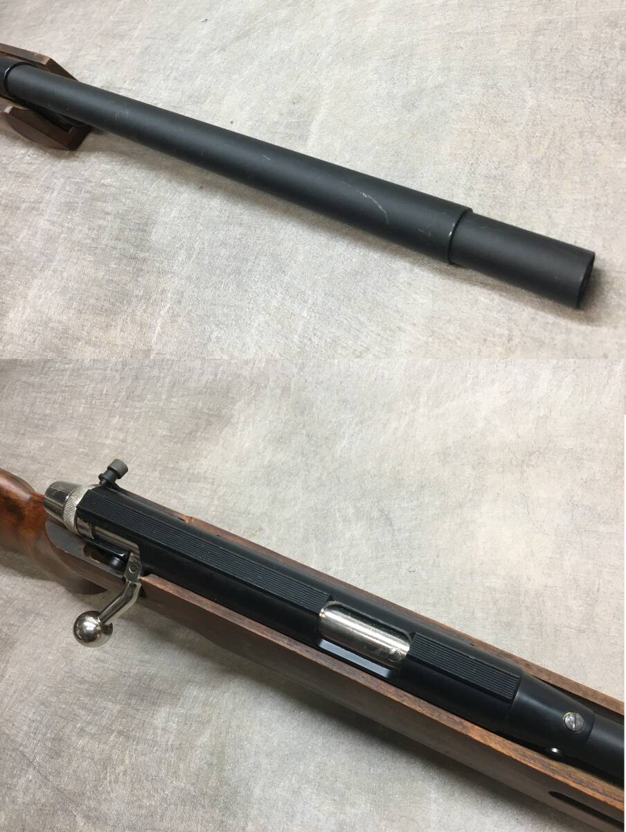 ◇MARUSHIN マルシン アンシュッツ M1403 6mmBB 木製ストック 部品取り