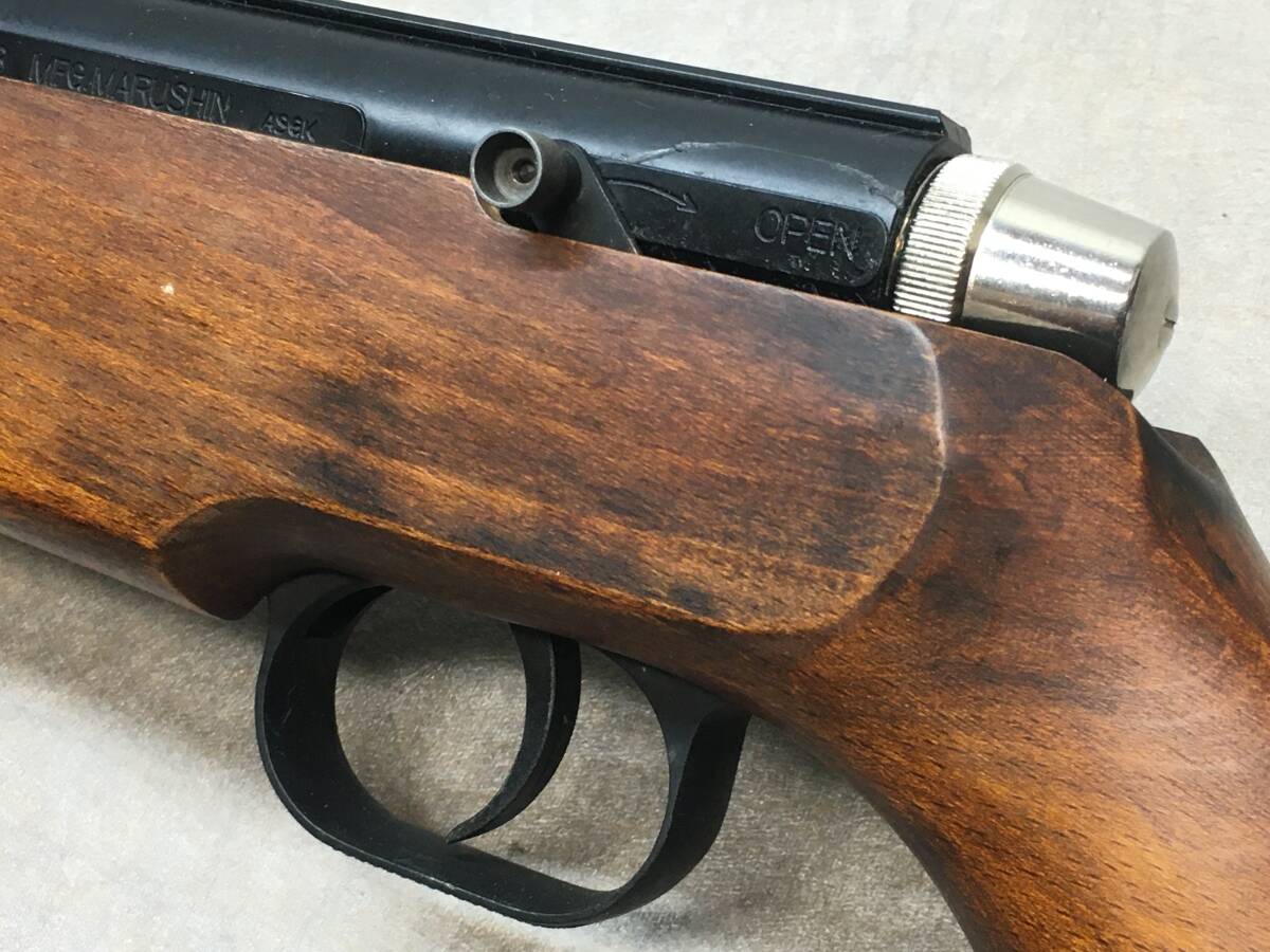 ◇MARUSHIN マルシン アンシュッツ M1403 6mmBB 木製ストック 部品取り