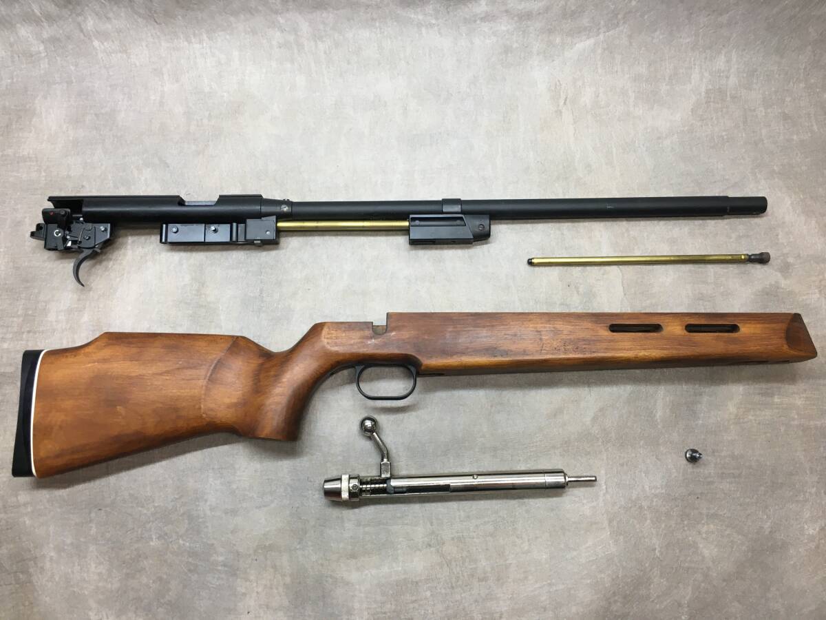 ◇MARUSHIN マルシン アンシュッツ M1403 6mmBB 木製ストック 部品取り
