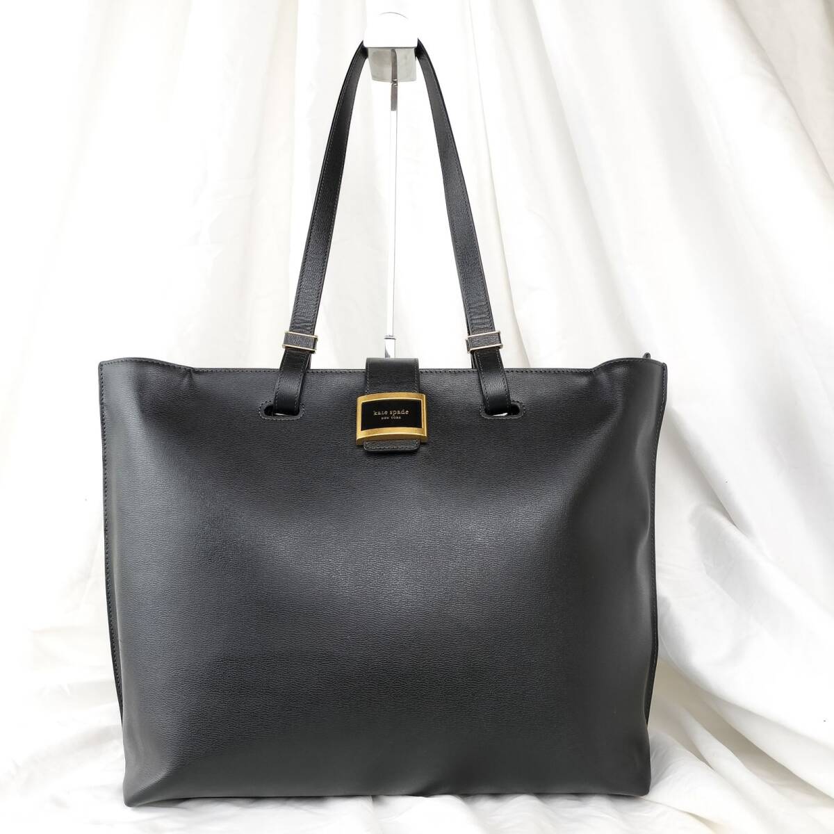 ほぼ未使用品 kate spade ケイトスペード 本革 レザー ハンドバッグ 