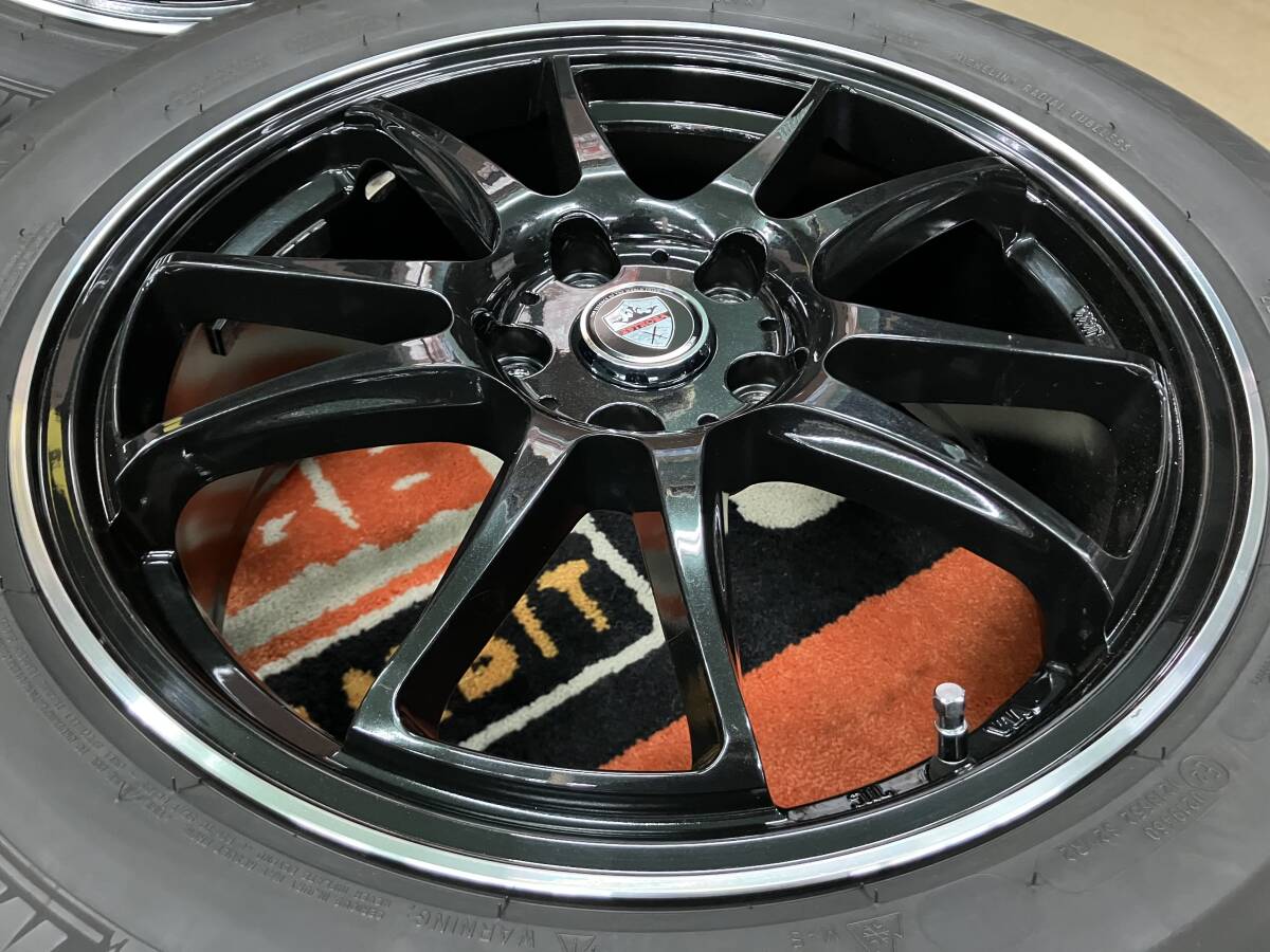 ◆1000円スタート完全売切!ＣＸ-5/ＣＸ-8◆レアマイスター エステローザ EST-5T◆18× 7.5J+55 114.3-5H◆ミシュラン X-ICE SNOW 225/60-18_3