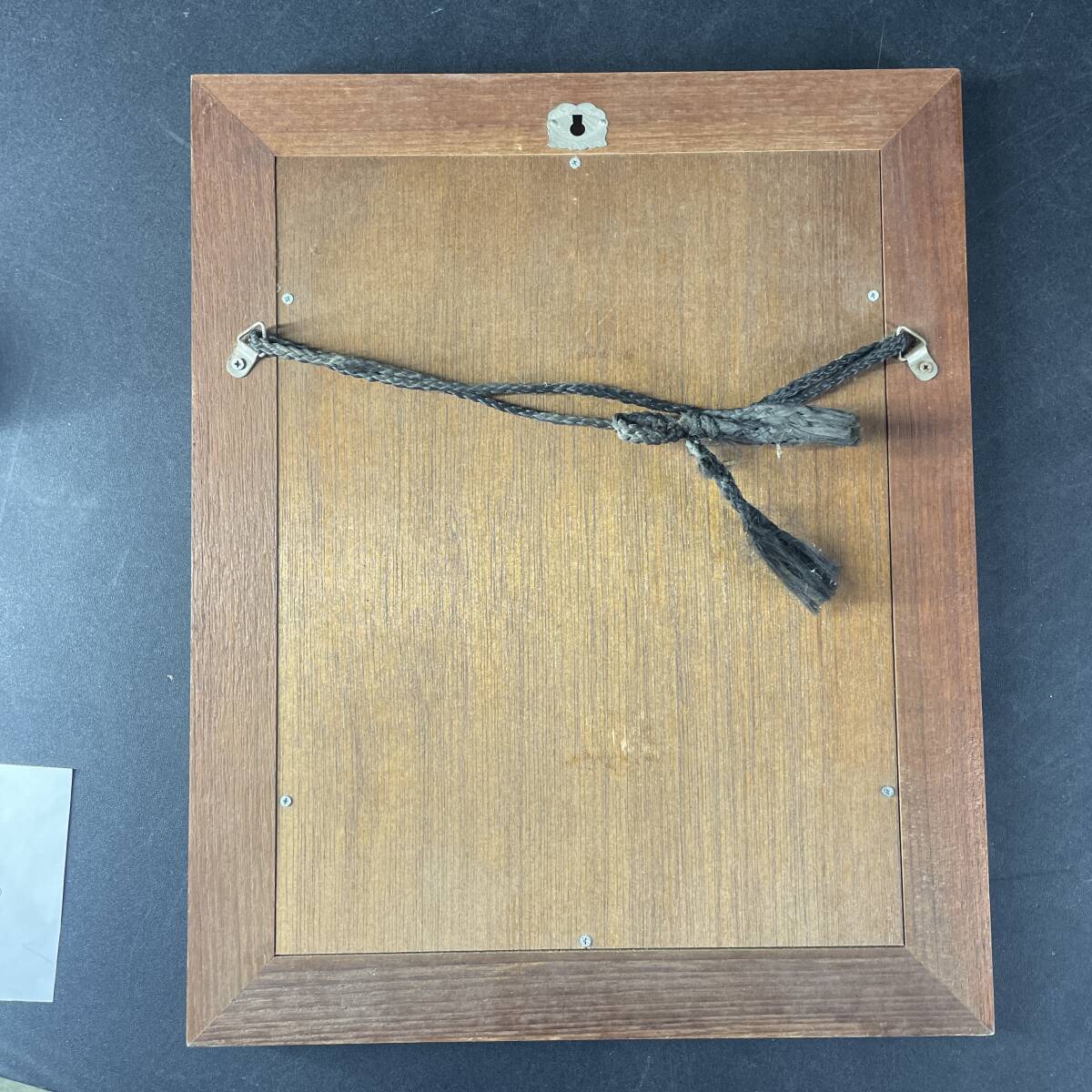 朝倉響子 晨 1990 詳細不明 家財整理品 インテリア 飾り 壁掛け /jj2p_10