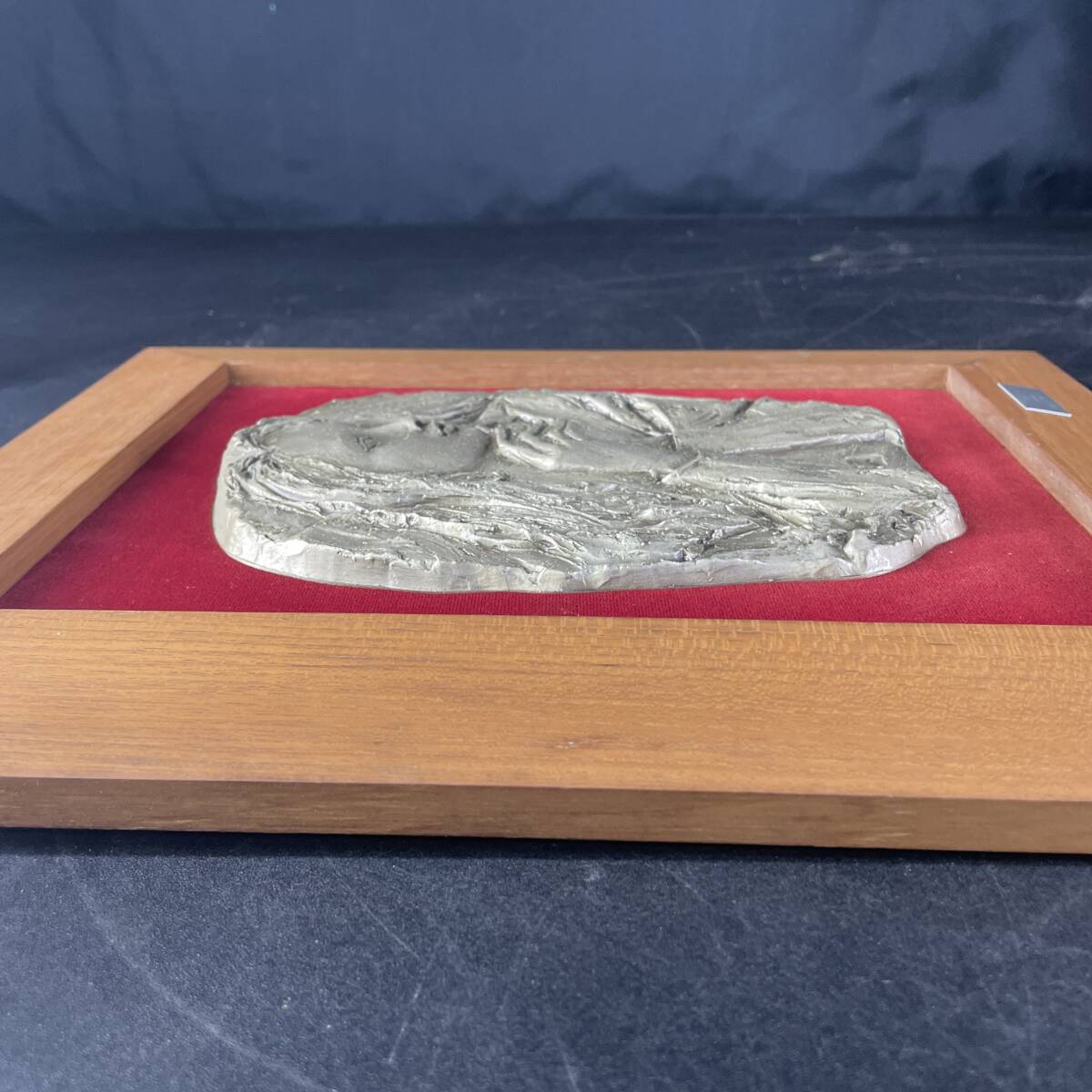 朝倉響子 晨 1990 詳細不明 家財整理品 インテリア 飾り 壁掛け /jj2p_9