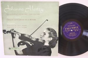 370位 LP Johanna Martzy, Philharmonia Orchestra, Kletzki 33CX1497 ANGEL US Vinyl /00260