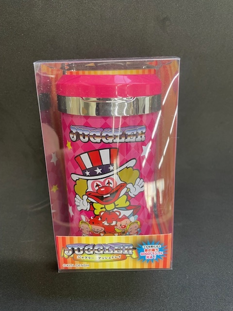 ジャグラーアッシュトレイ GOGOランプ光る 音がなる 灰皿 ピンク 新品