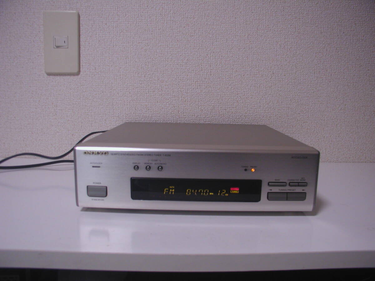 ONKYO INTEC T-422M オンキョー 6 チューナー 家電、AV、カメラ