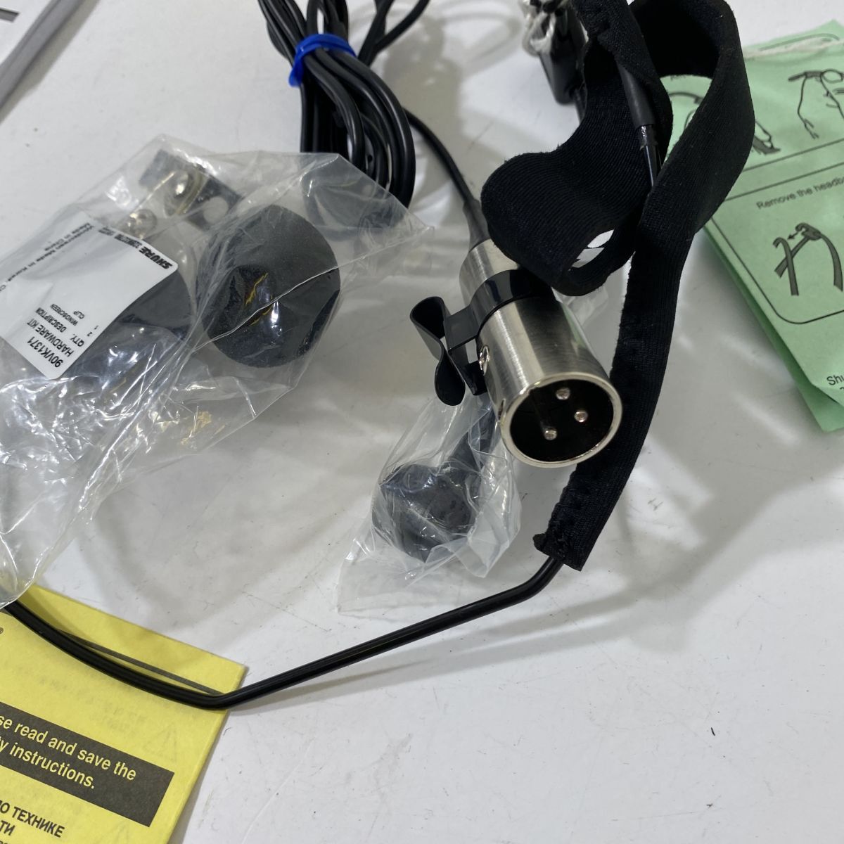 SHURE WH20 ダイナミック型 ヘッドセット ヘッドホン マイク ジャンク