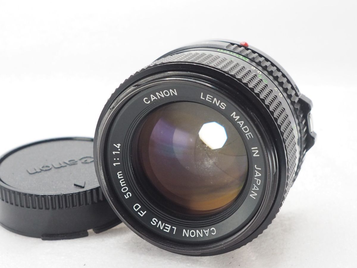 極美品】Canon キャノン New F-1 ブラック + New FD 50mm F/1.4 完