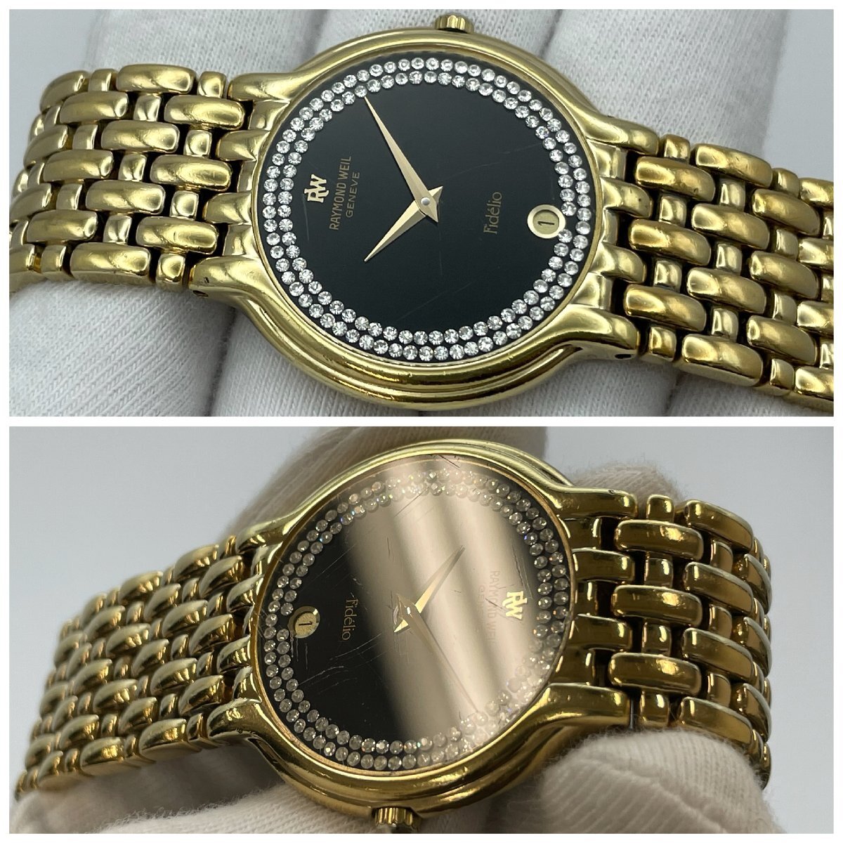 1円～/RAYMOND WEIL/レイモンドウィル/GENEVE/Fidelio/2針/デイト
