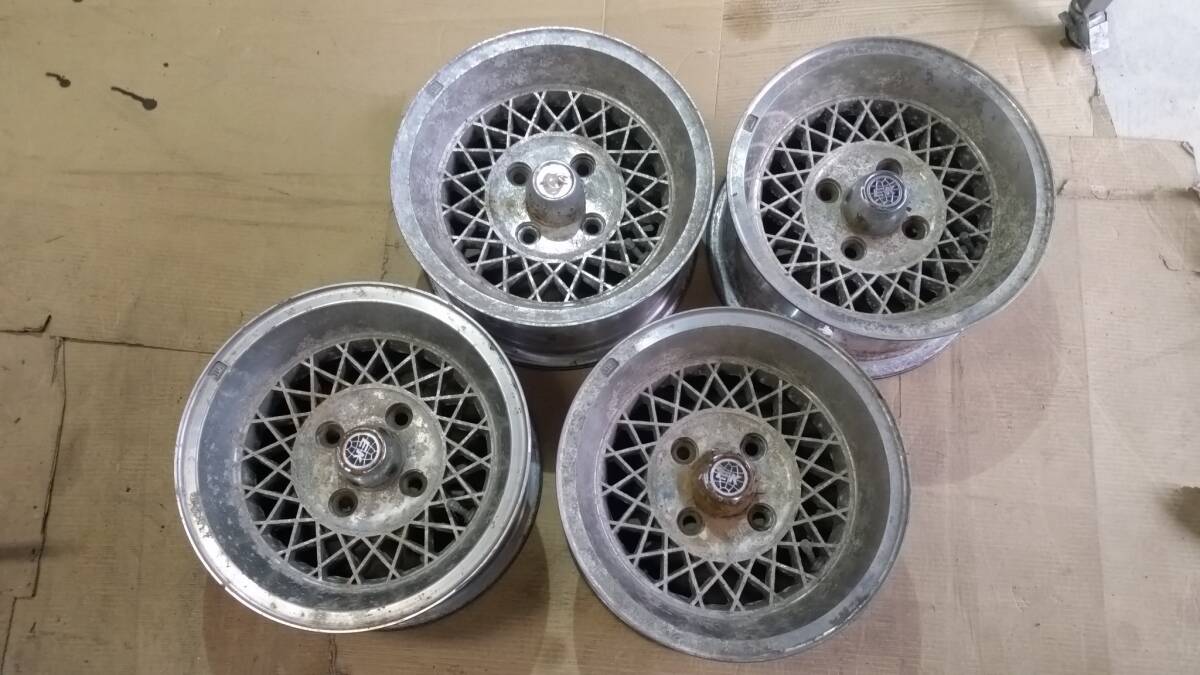 ENKEI MAG メッシュホイール 当時物 13インチ 7J4本 貴重PCD110(社外