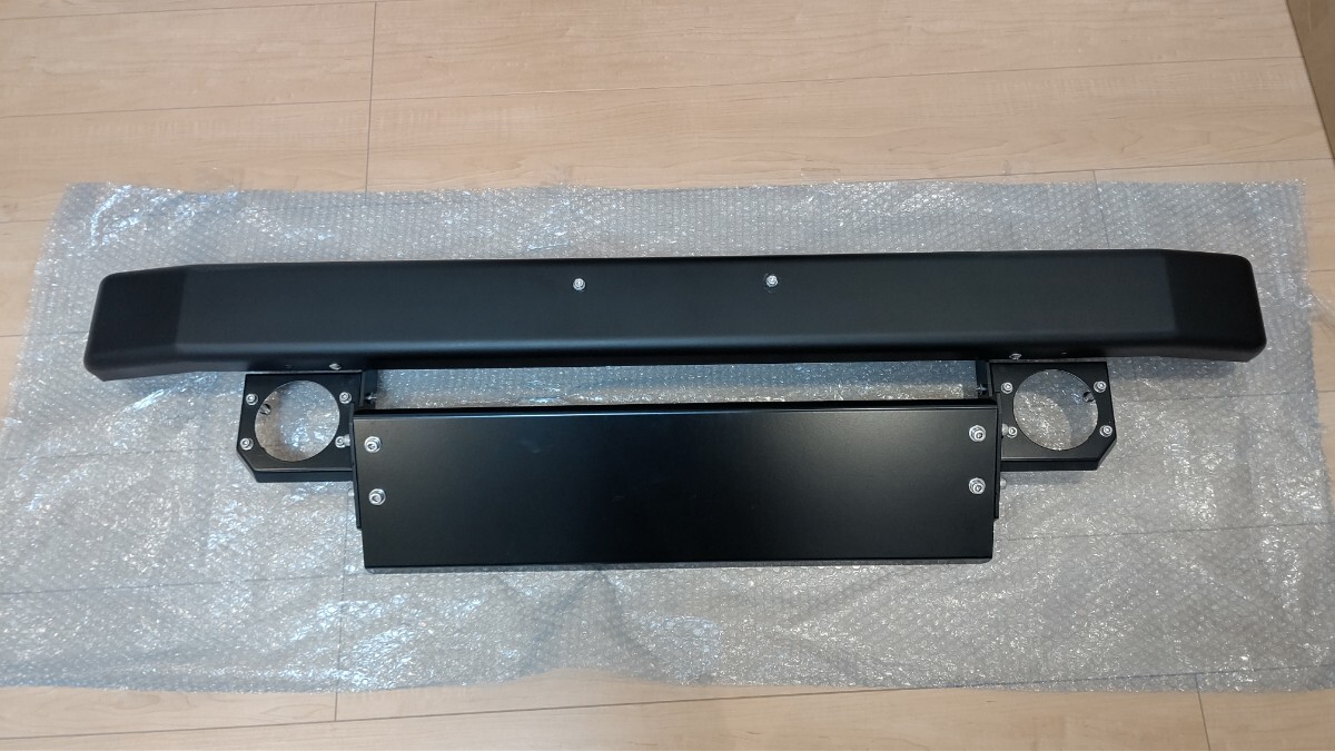 jb64 jb74 新型ジムニー スチールバンパー スクエア オールド フロントバンパー 角形 ペニー オート_2