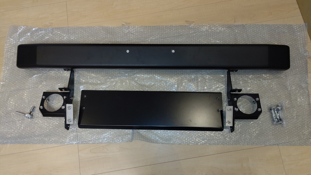 jb64 jb74 新型ジムニー スチールバンパー スクエア オールド フロントバンパー 角形 ペニー オート_3