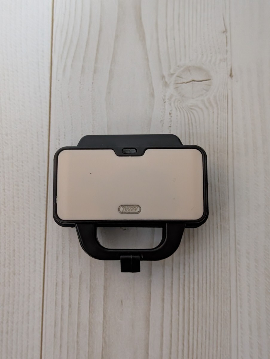 TOFFY ミニチュアフィギュア　ホットサンドメーカー　ミニチュア　ガチャ　シェルピンク　未使用　トフィー　toffy_1