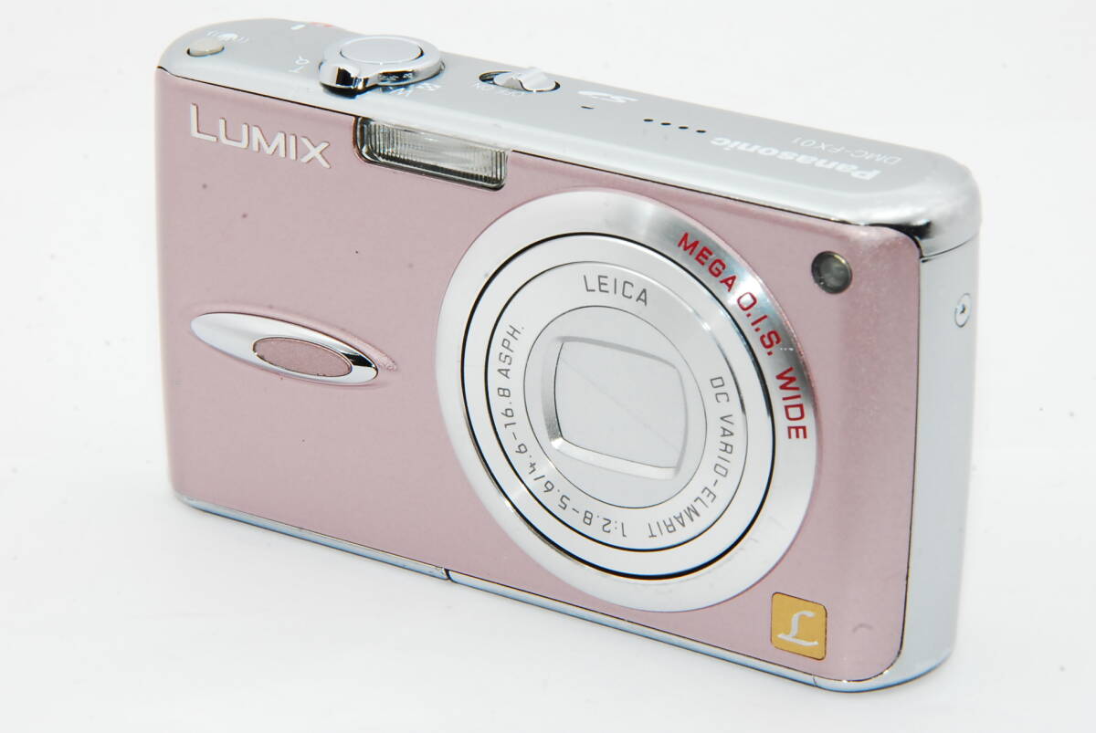 美品 Panasonic LUMIX DMC-FX01 デジカメ ピンク 外箱有 Amazon