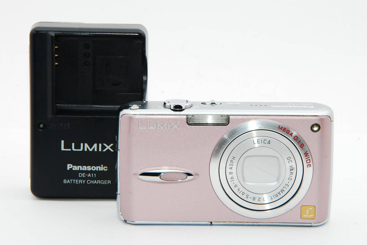 動作確認済】Panasonic LUMIX DMC-FX01-ピンク Panasonic LUMIX DMC