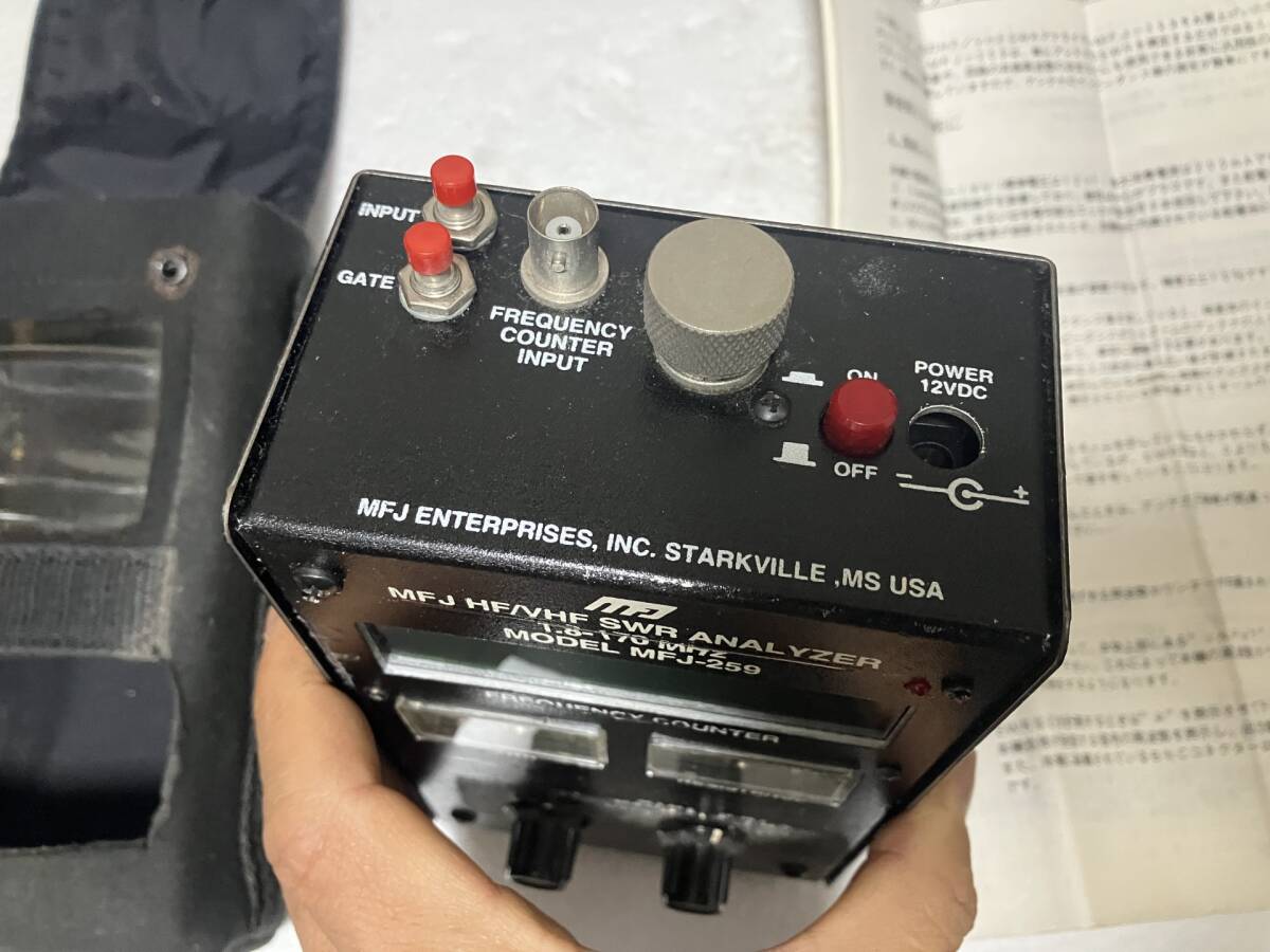 アンテナアナライザー MFJ-259B MFJ - HF⁄VHF Yahoo!オークション SWR 