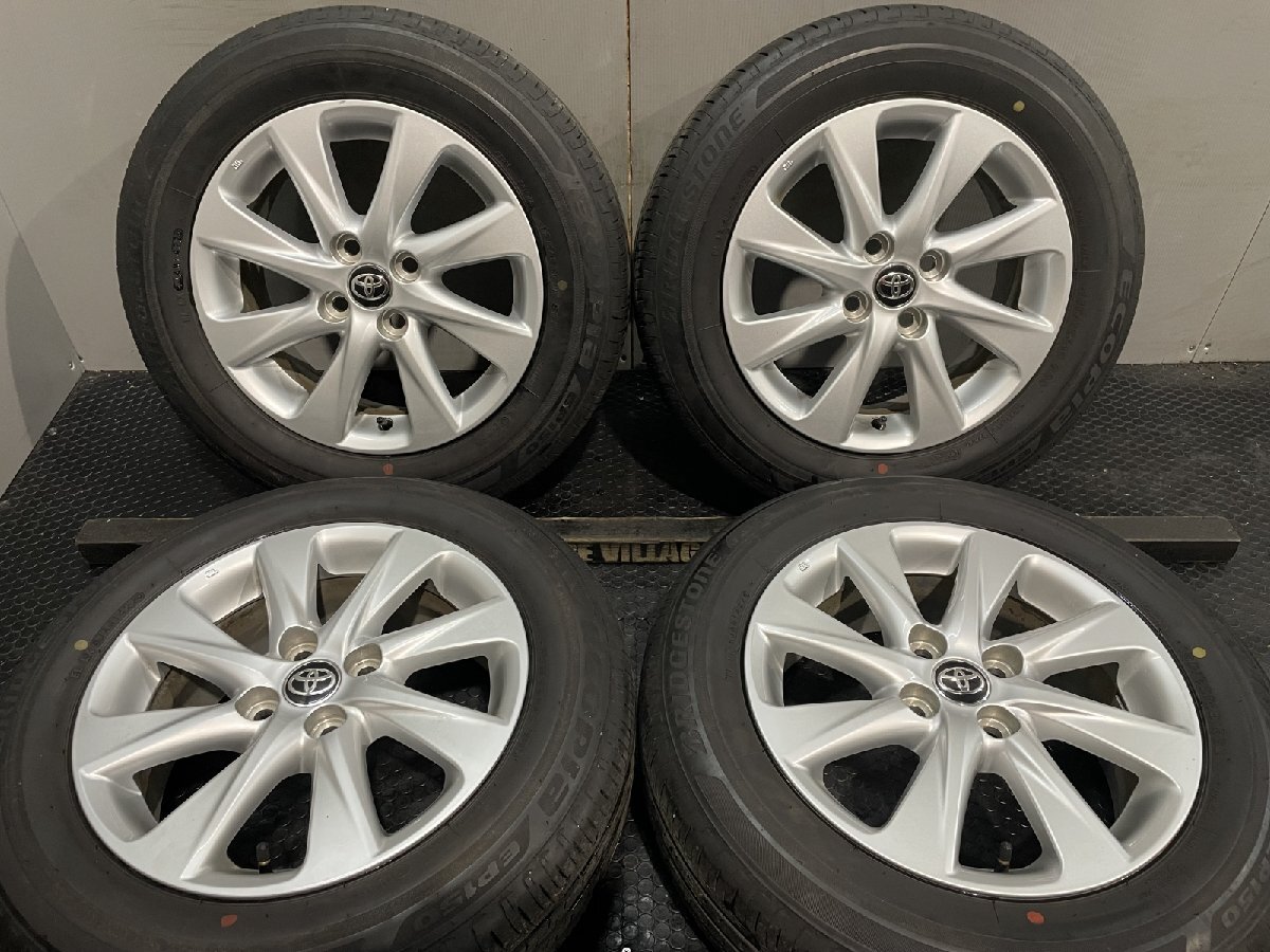 BS ECOPIA EP150 185/65R15】夏タイヤ【トヨタ アクア 純正ホイール 15