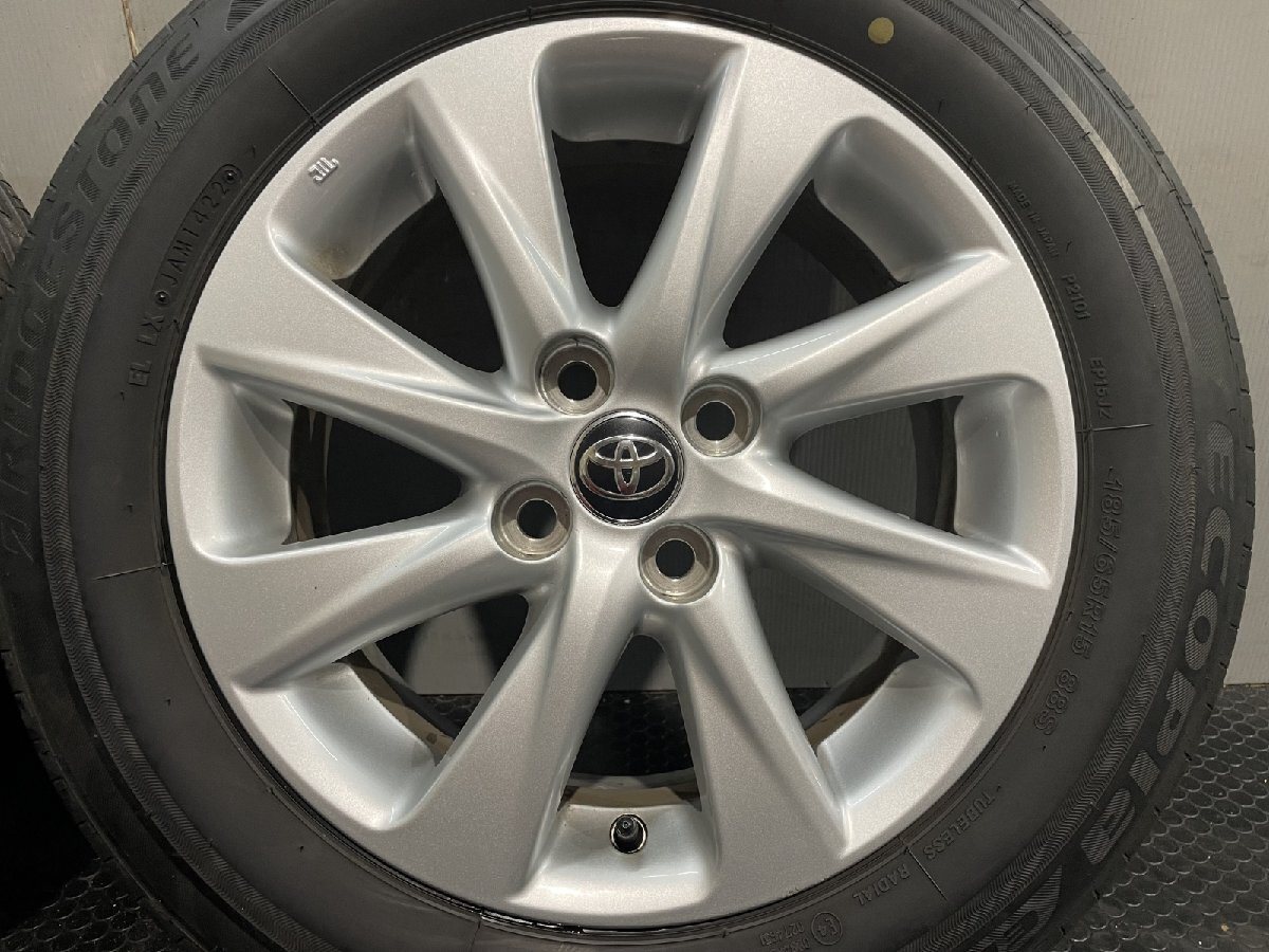 BS ECOPIA EP150 185/65R15】夏タイヤ【トヨタ アクア 純正ホイール 15