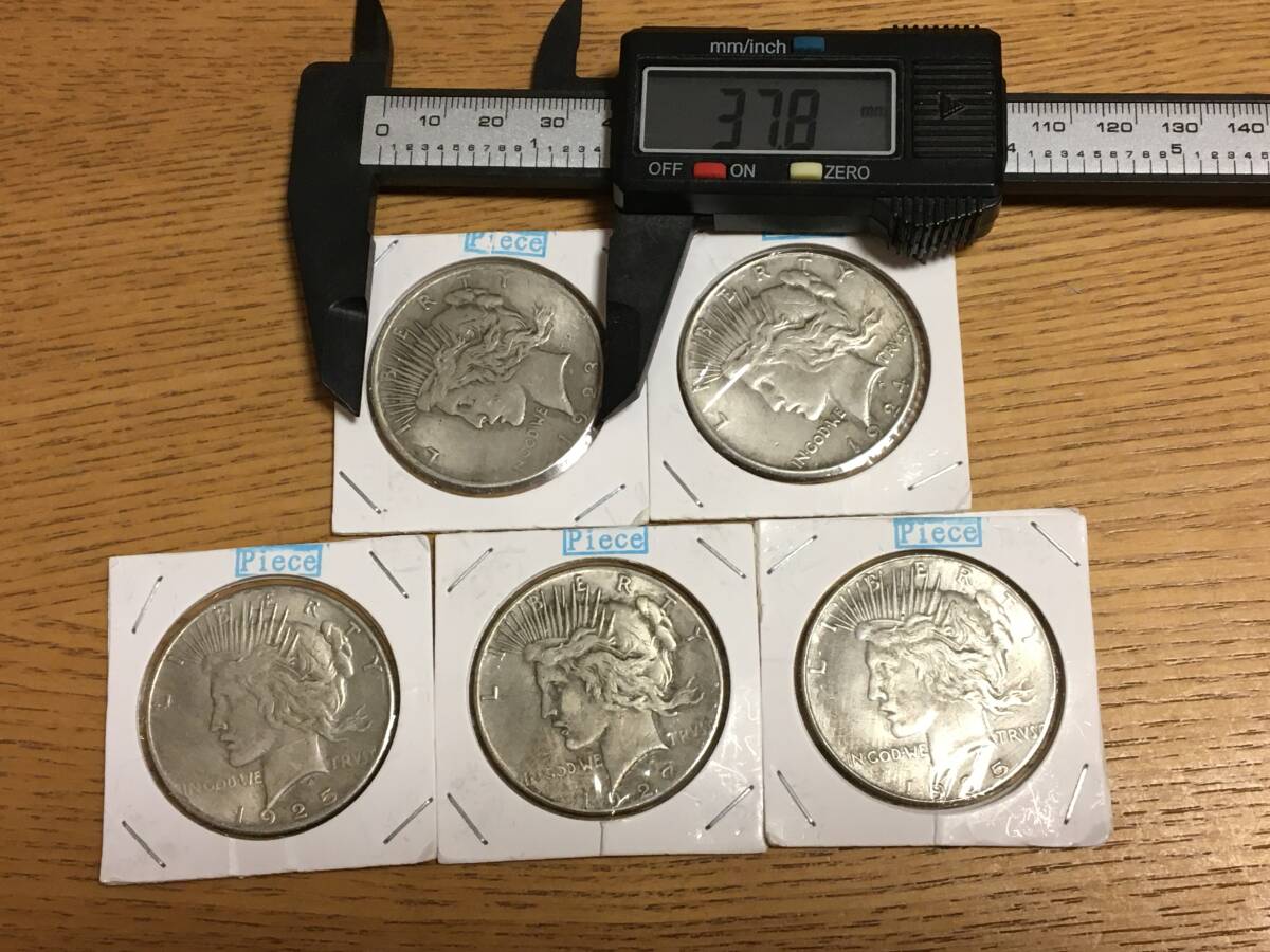 と*も様 1923年 ピースドル リバティ アメリカ ピースダラー 銀貨 1ドル 1ドル銀貨 年代ランダム 女神