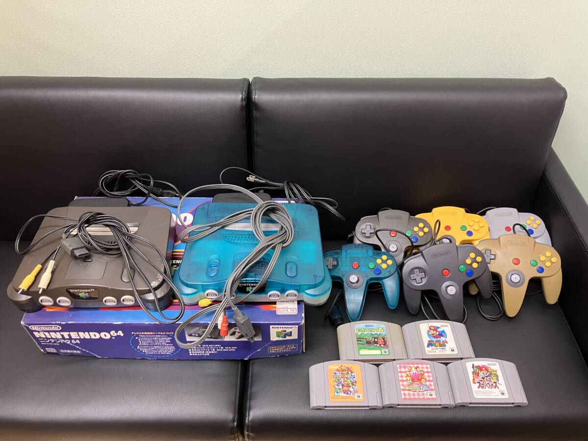 1729 Nintendo64 ニンテンドー64 任天堂 本体 ゲーム機 コントローラー 