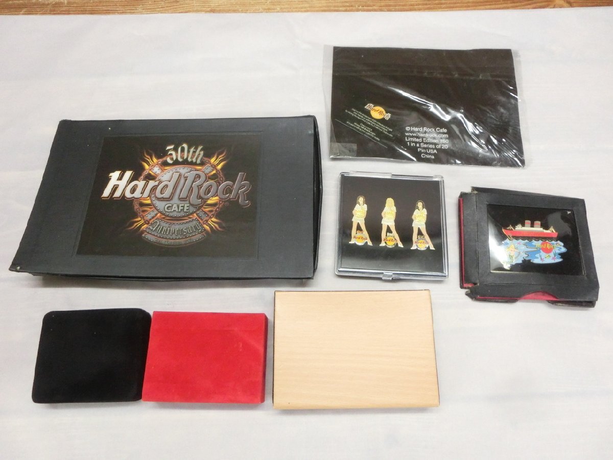 H5-1383】1円 ハードロックカフェ Hard Rock Cafe/ピンバッジ 30th