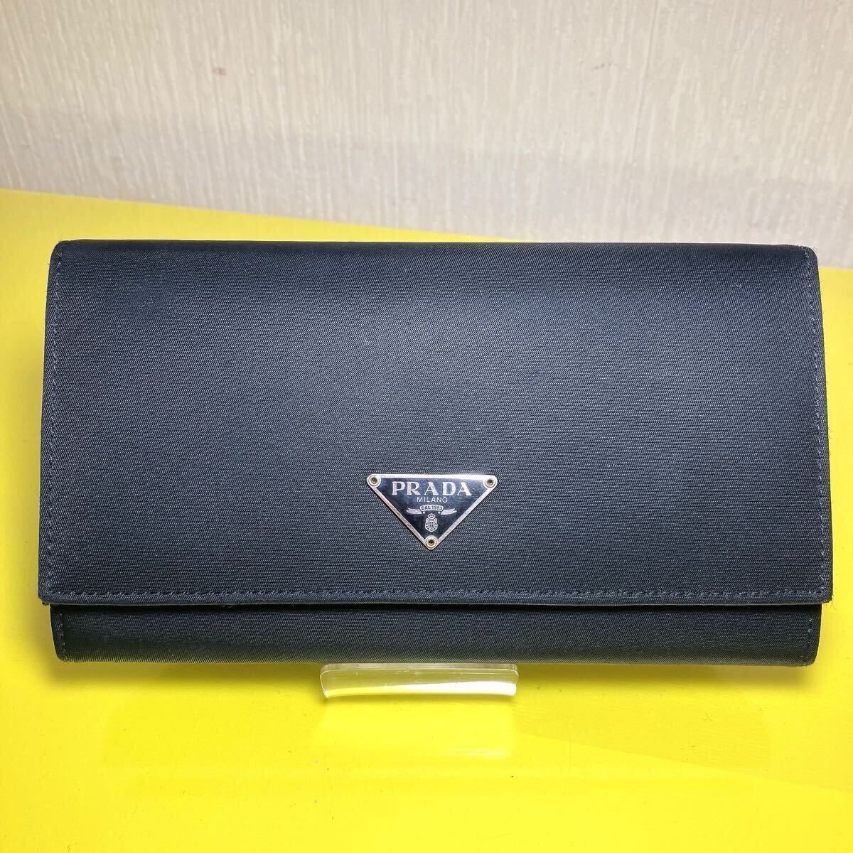 PRADA プラダ テスートナイロン 長財布 黒 BLACK きれい 美品 高級