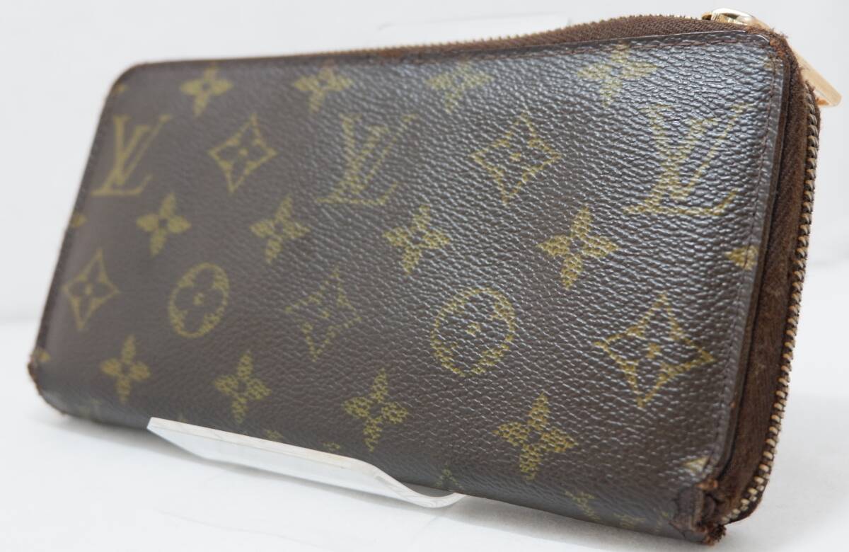 値下☆税込売切☆LouisVuittonルイヴィトン☆モノグラム茶系☆ジッピー