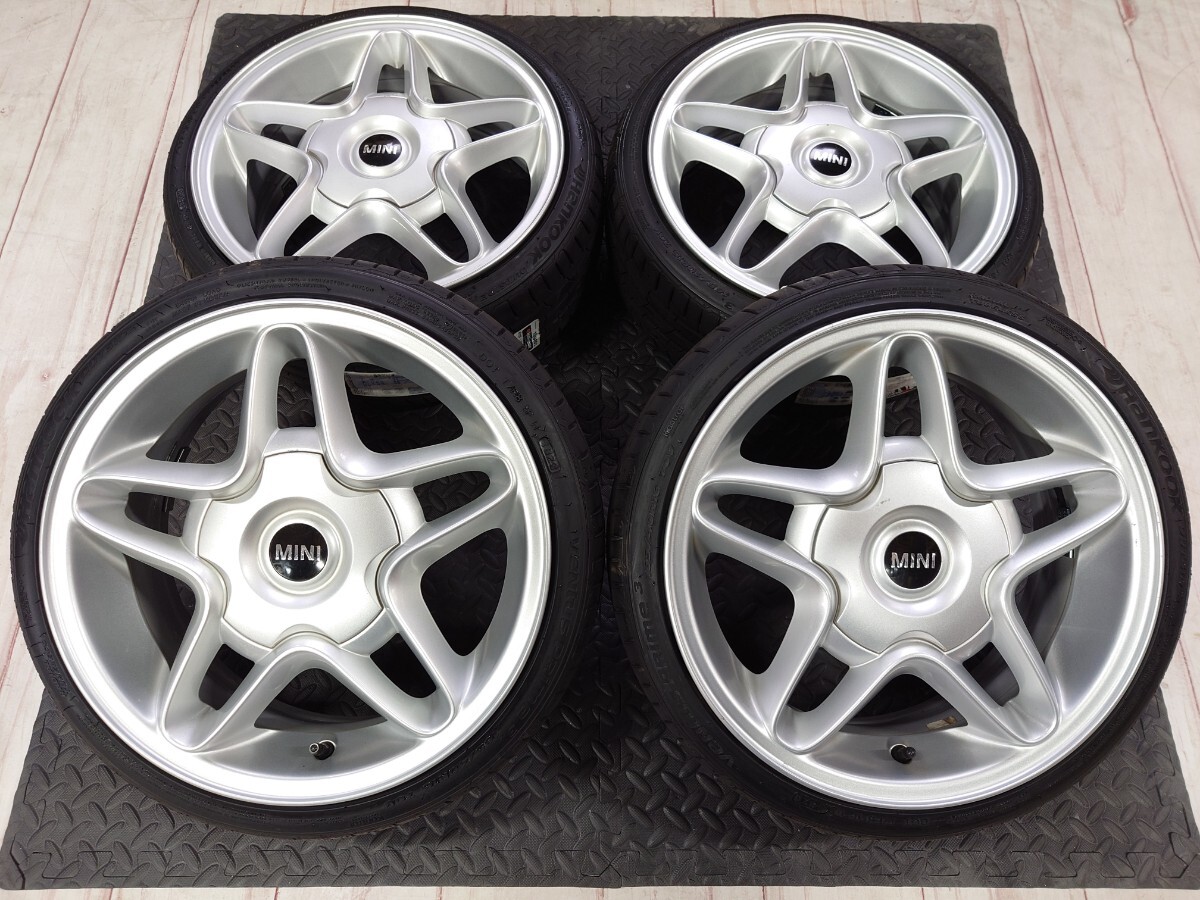 新品タイヤ ミニクーパー MINI 純正 16インチ 6.5J +48 4H-100 HANKOOK 