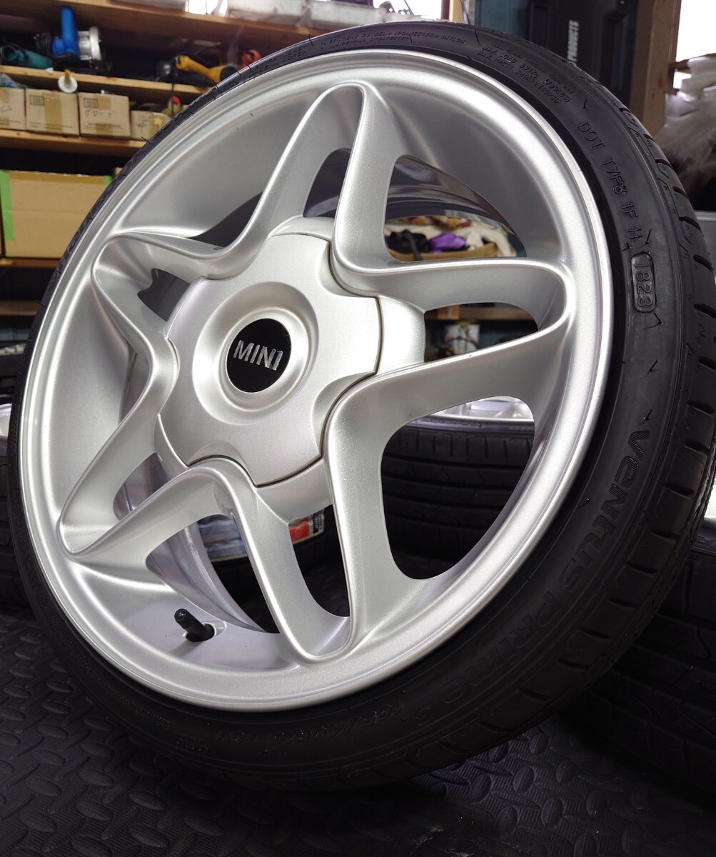 新品タイヤ ミニクーパー MINI 純正 16インチ 6.5J +48 4H-100 HANKOOK