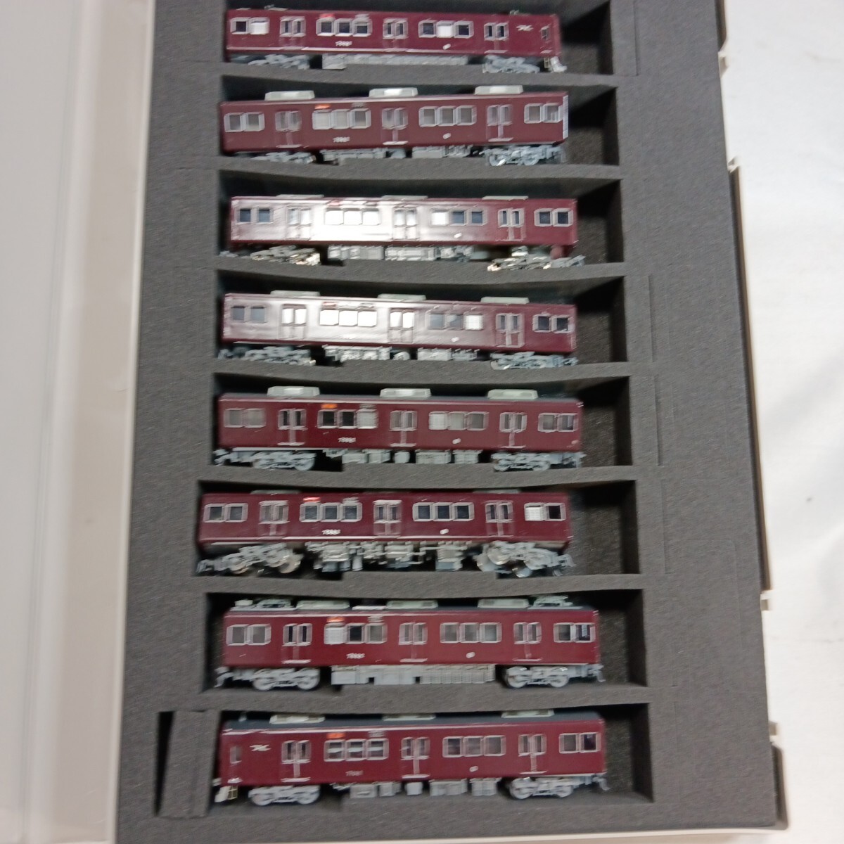 種類不明 Nゲージ 電車模型 メーカー不明 「電車名不明」Nゲージ 鉄道模型 完成品 ケース有