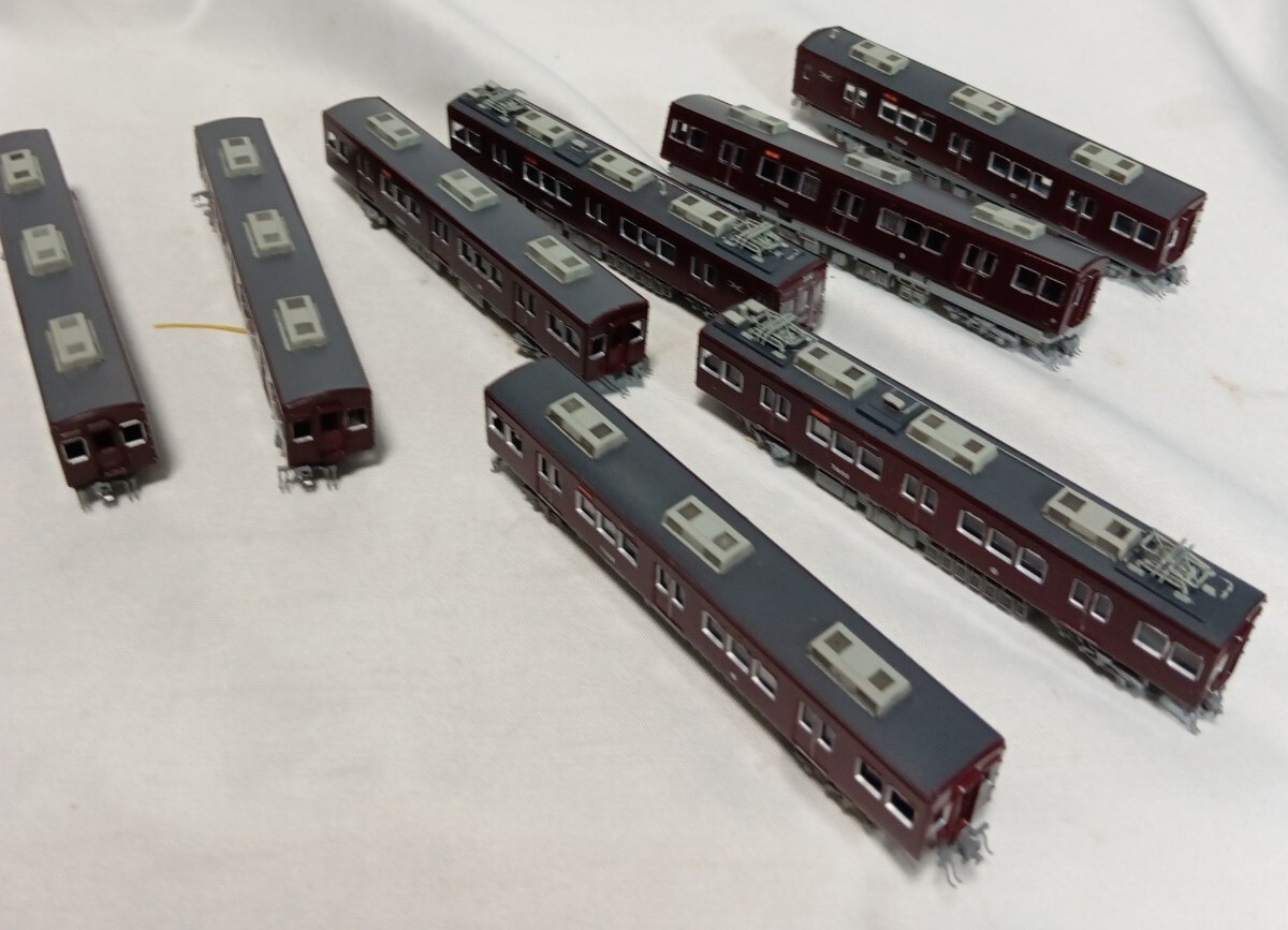 種類不明 Nゲージ 電車模型 メーカー不明 「電車名不明」Nゲージ 鉄道模型 完成品 ケース有