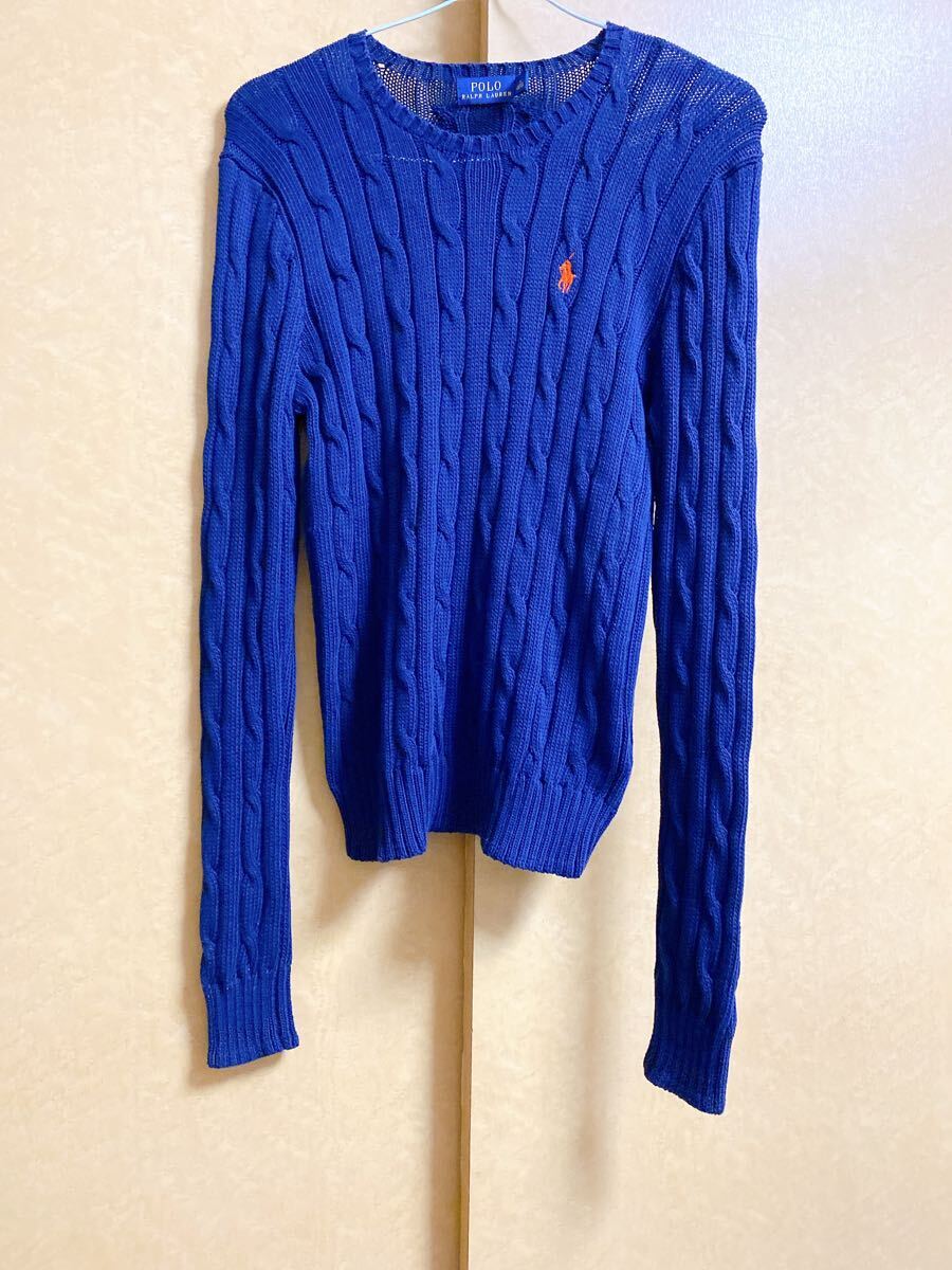 POLO RALPH LAUREN ポロ ラルフローレン ケーブル ニット セーター M 