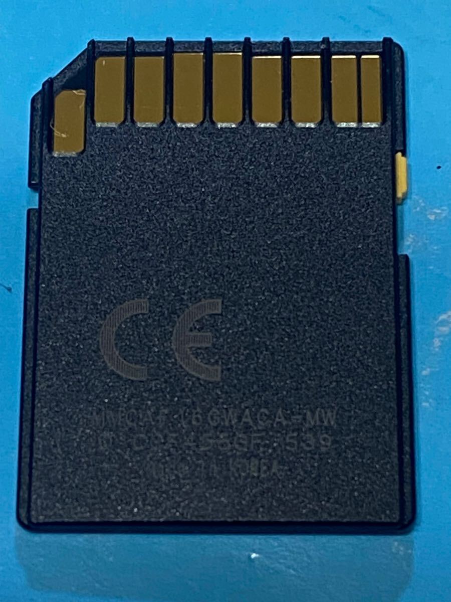 トヨタ純正ナビ NSZT-W62G 2016春 地図データ SDカード 地図SD NSZT