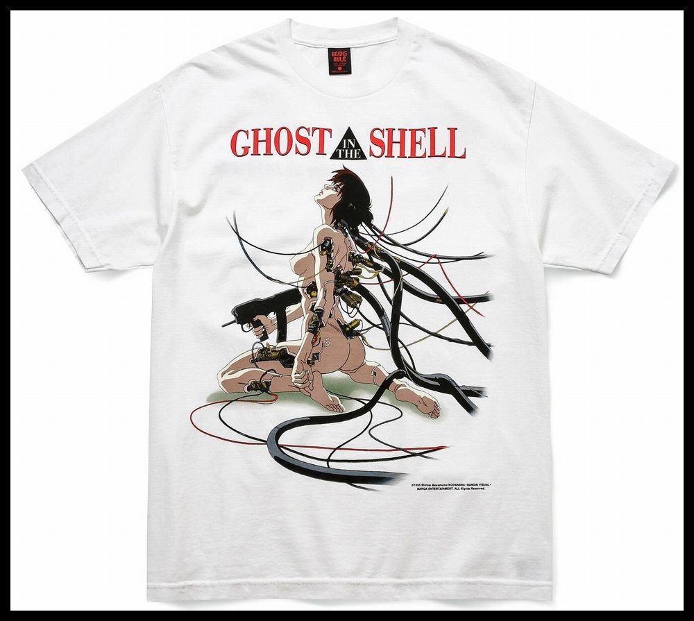 送無 XL 希少 新品未開封 GHOST IN THE SHELL 攻殻機動隊 × GEEKS RULE